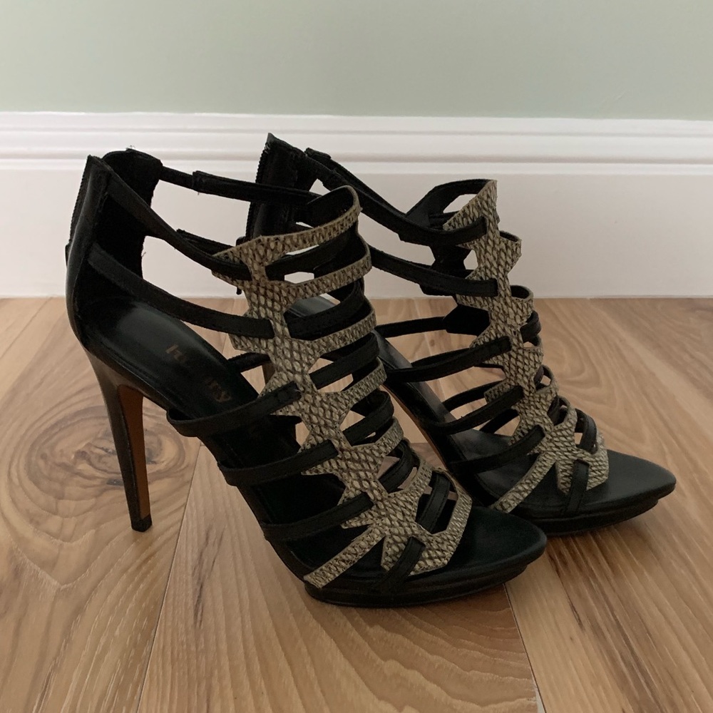 Miss Sixty Caged Strap Heels, Size 37.5